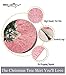 ShinyBeauty Embroidered and Sequined Holiday-Pink-Sequin Tree Skirt-24Inch Christmas Tree Skirt Polyester Christmas Tree Skirt Christmas Decorations (Baby Pink)