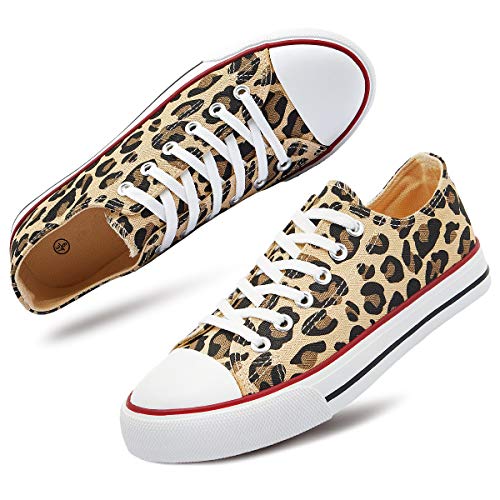 White Sneakers for Women Low Top Canvas Shoes