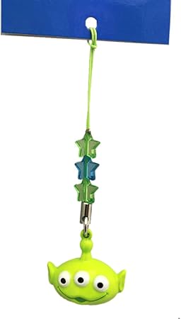 Amazon トイストーリー リトルグリーンマン ストラップ 鈴ストラップ ディズニーリゾート限定 アニメ 萌えグッズ 通販