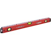Kapro - 770 Exodus Professional Box Level - With 45&deg; Vial &amp; Ruler - For Leveling, Measuring, Marking, and Cutting - Features 3 Vials, Precise Straightedge, and Wall-Grip - 24 Inch