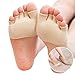 LOHOME Toe Socks Pack of 4, Cotton Non-Slip Women's Toe Toppers Socks No-Show Half Socks
