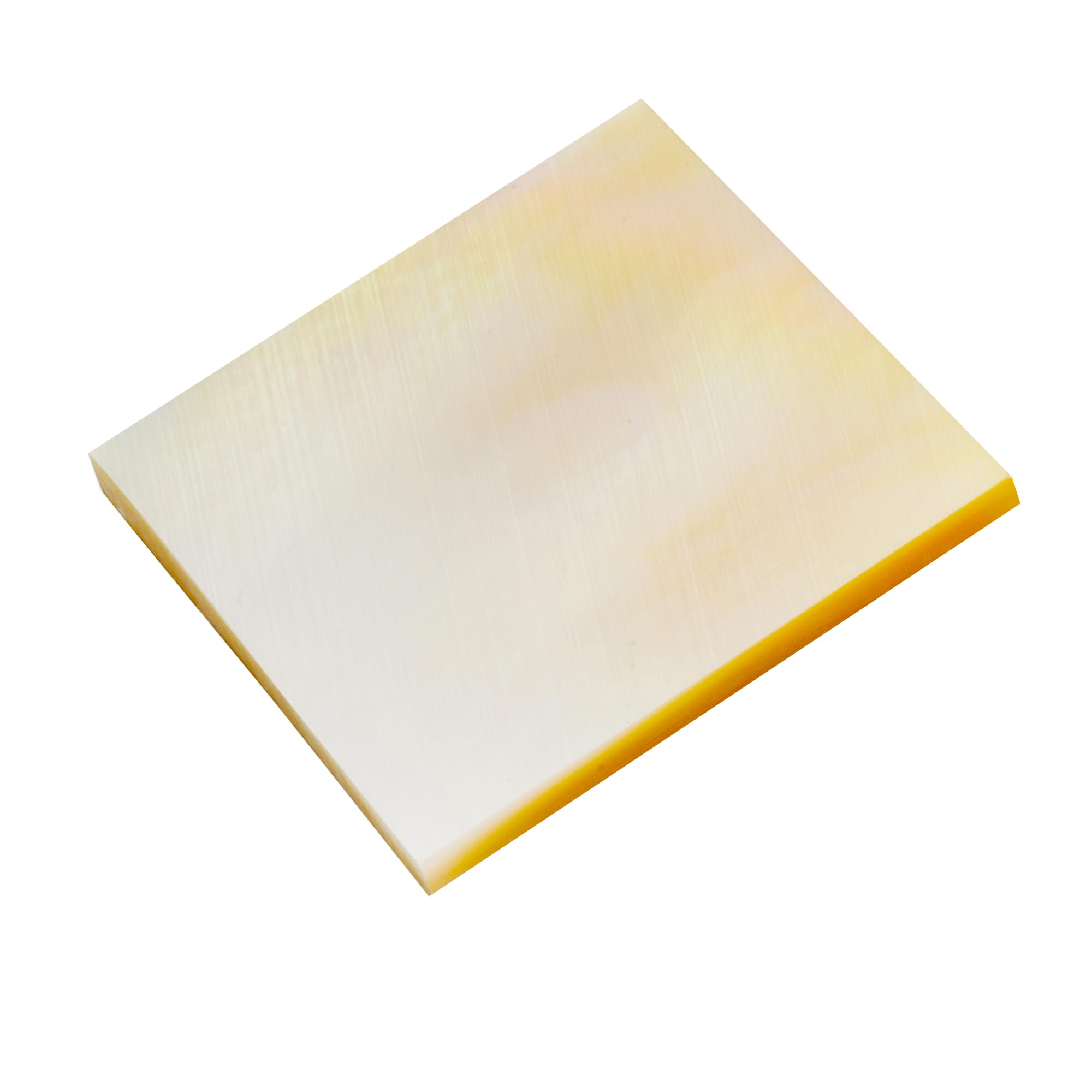 Musiclily Pro Natural Mother of Pearl Guitar Inlay Material Blank Sheet 25x25x2mm, Gold Pearl