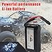 Fistone Rechargeable 7.4V 1000mAh Lithium Battery Pack for RC Car High Speed Racing Vehicle RTR Monster Truck with Charging Cable XH 2P Plug