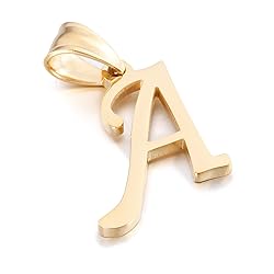 Kalapure Initial Charms Gold Initial Pendant 14k