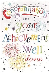 Congratulations card - 2d effect - Congratulations on your 