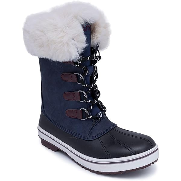 Amazon.com | LONDON FOG Womens Melton Cold Weather Waterproof Snow