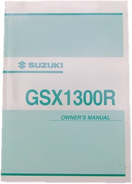 Amazon スズキ Gsx1300rハヤブサ正規取扱説明書英語版 Gw71a 24f54 バイク工具 メンテナンス 車 バイク