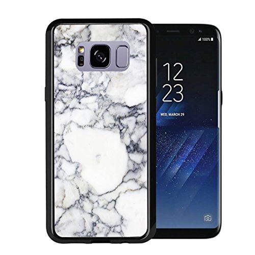 White Marbel Print for Samsung Galaxy S8 Plus + 2017 Case Cover by Atomic Market