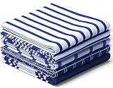 Trade Fountain 5 Pack Kitchen Towels 19x27 Pure Cotton Extra Large view 7