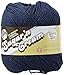 Lily Sugar 'N Cream Super Size Yarn, 4 Ounce, Indigo, Single Ball