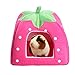 Rabbit Guinea Pig Hamster House Bed Cute Small Animal Pet Winter Warm Squirrel Hedgehog Chinchilla House Cage Nest Hamster Accessories (9