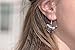 Horse Earrings [Galloping/Prancing] Crystal Paved