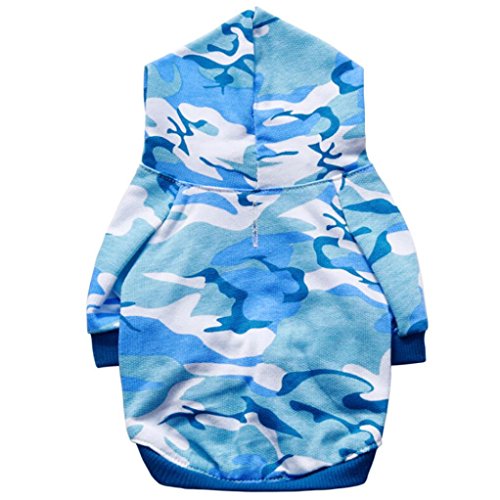YJYdada Dog Pet Clothes Hoodie Warm Sweatshirts Puppy Coat Apparel (XS)