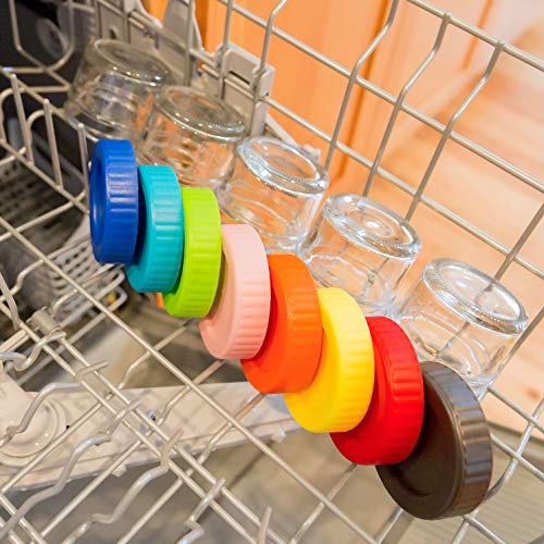 image for Youngever Glass Baby Food Storage, 4 Ounce Baby Food Glass Containers 