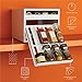 YouCopia Classic SpiceStack 24-Bottle Spice Organizer with Universal Drawers, White