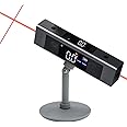 Protractor Digital Inclinometer, Angle Measure L-as-er Ruler, with Bi-directional Red Light Marking, Dual-Screen Angle Finder, Multifunctional Device Precise Professional (Dual L-as-er + Stand)