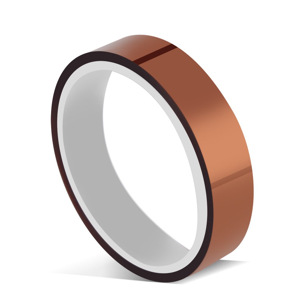 Zerodis 20mm × 30m High Temperature Heat Resistant Adhesive Kapton Tape Electrical Insulation Tool