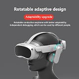 Pico 4 VR Headset Ear Muffs Sound Upgrade Gaming Accessories Rotatable view 4