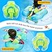 CHGeek [Upgraded] Baby Pool Float, Baby Swimming Float Safety Inflatable Floats Ring with Safety Belt Crotch Strap Suitable for 8-36 Months,Size L