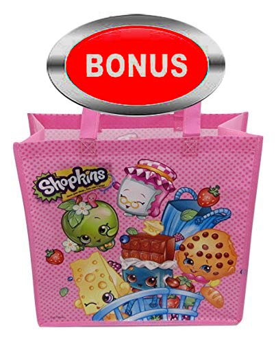 Shopkins Bath and Body Gift Set - 1 Form Rug, 1 Bath Towel, 1 Pack of Bath Fizzies