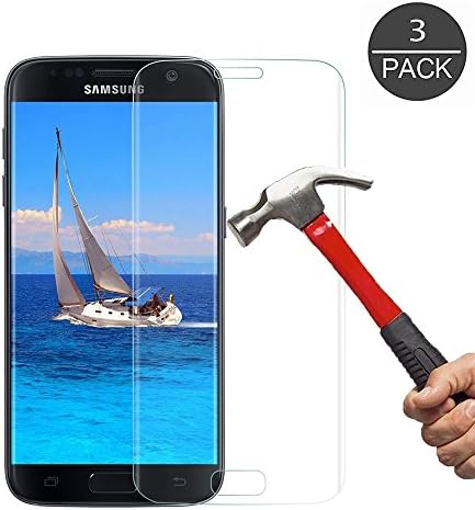Galaxy S7 Screen Protector, Mashiro 9H Hardness,Easy Bubble-Free Installation,Anti-Scratch,Anti-Fingerprint, HD Clear Film Screen Protector for Samsung Galaxy S7 (3 Pack)
