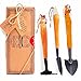 aGreatLife Succulent Gardening Hand Tool Set: Best Handcrafted Wooden Garden Tools/Accessories For Miniature Fairy Garden Planting, Succulent Garden or Bonsai Tree Garden - Includes 3 Essential Tools