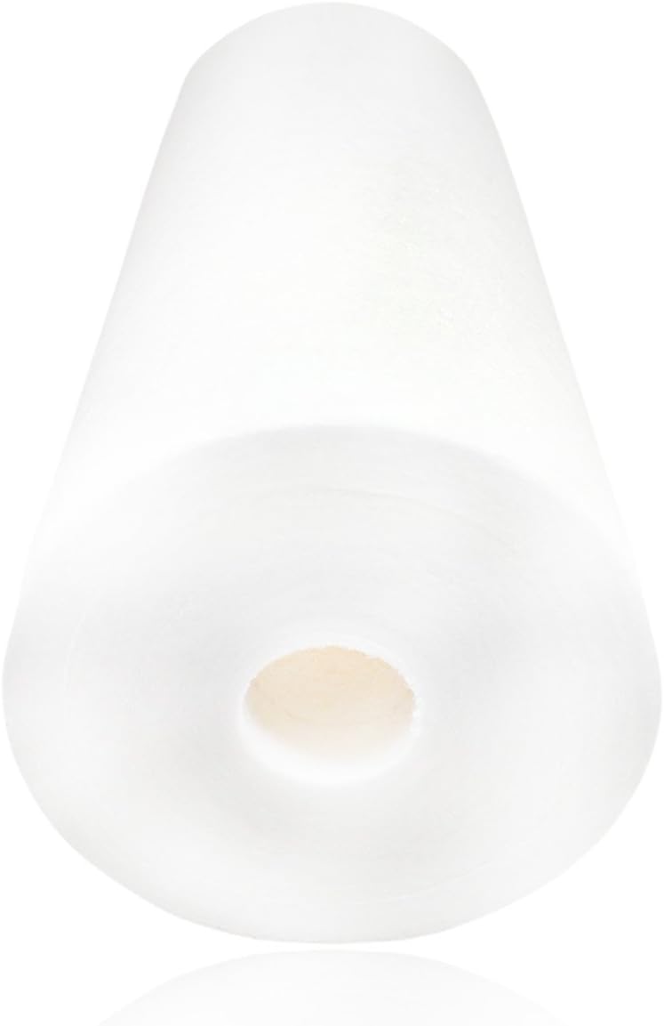 Aquaboon 4-Pack of 5 Micron 10" Big Blue Sediment Water Filter Replacement Cartridge | Whole House Sediment Filtration | Compatible with W15-PR, HD-950, WFHD13001B, GXWH35F, GXWH30C, HF45-10BLBK10PR: Home & Kitchen