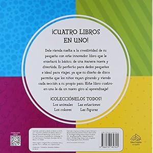 Los Animales / Animals (Gira Y Aprende 4 en 1) (Spanish Edition)