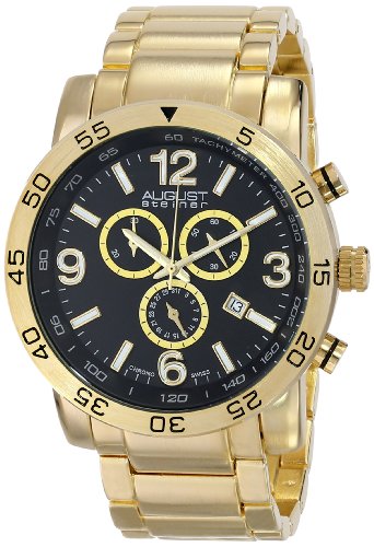 August Steiner Men s AS8097YG Watch