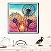 5D Diamond Painting,Rhinestone Diamond Embroidery Paintings Pictures DIY Paint with Diamonds Arts Craft for Home Wall Christmas Decor Full Drill 30 x 30cm (Dandelion)