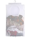ALYER Mesh Laundry Hamper,Foldable Hanging Storage