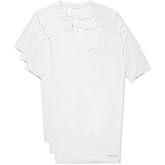 Tommy John Men's Essential Cool Cotton V-Neck Undershirt - Stay-Tucked Fit