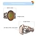 MOJO JEWELRY Vintage Retro Color Change Mood Ring Oval Emotion Feeling Changeable Ring for Women MJ-RS003