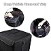 Hanging Car Trash Can Bin - PowerTiger Car Garbage Cans Bag with Lid & 3 Mesh Storage Pockets 2.64 Gallon