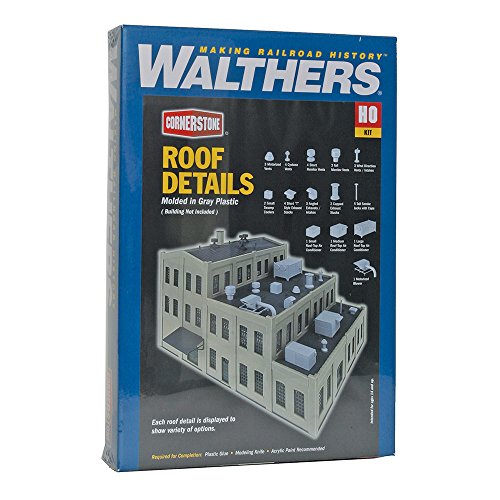 Walthers, Inc. Roof Details Kit Includes Swap Cooler