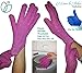 Exfoliating Gloves for Body by Bubulax 5 Pairs Bulk - 10 Gloves, Bath Gloves, 1 White Glove Set, Cellulite Scrubber, Shower Gloves, Reduce Acne Scars, Exfoliator Glove Men and Women, Exfoliate at Home