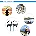 Otium Bluetooth Headphones, Best Wireless Sports Earphones w/Mic IPX7 Waterproof HD Stereo Sweatproof In Ear Earbuds for Gym Running Workout 8 Hour Battery Noise Cancelling Headsets