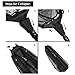 PLUSINNO Fishing Net Fish Landing Net, Foldable Collapsible Telescopic Pole Handle, Durable Nylon Material Mesh, Safe Fish Catching or Releasing