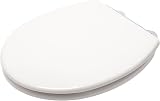 Croydex Lugano White Wooden Soft Close Toilet Seat Quick Release Antibacterial view 7