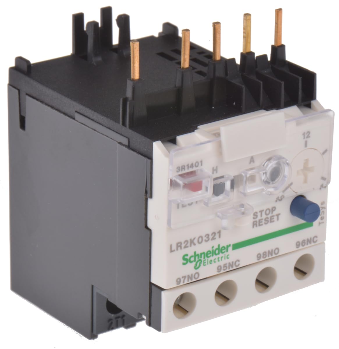Schneider Electric, TeSys K - differential thermal overload relays - 10...14 A - class 10A, LR2K0321