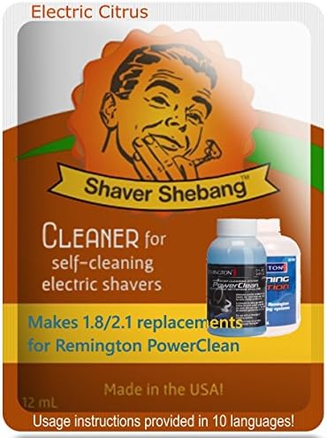 2 SS Citrus Refills for 4 Remington PowerClean