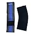 Runflory Ankle Support Brace with Straps, Compression Ankle Foot Sleeve with Adjustable Ankle Strap Wrap Bandage - Ankle Support for Athletics, Injury Recovery, Joint Pain (Blue)