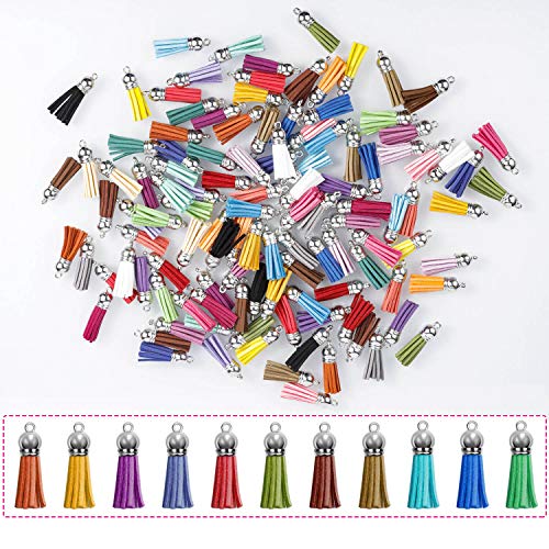 3 Paxcoo+Keychain+Tassels+Acrylic+Supplies