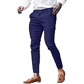 GINGTTO Mens Dress Pants Slim Fit Chino Pants for Men Stretch