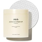 Abib Jericho Rose Collagen Pad Firming Touch 60pads 8.45 fl.oz. | Korean Anti-Aging Toner Pads for Face with Niacinamide, Collagen, Peptides, Cleansing, Disposable, Exfoliant, Skin Care