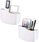 Lanjue Wall Mounted Remote Control Holder - 2 Grids Storage Box view 9