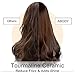 Abody 1.25inch hair curling iron, Professional Curling Wand Hair Curler Ceramic Barrel with a Heat Protective Glove for Girls Women Gifts (Rose Gold)