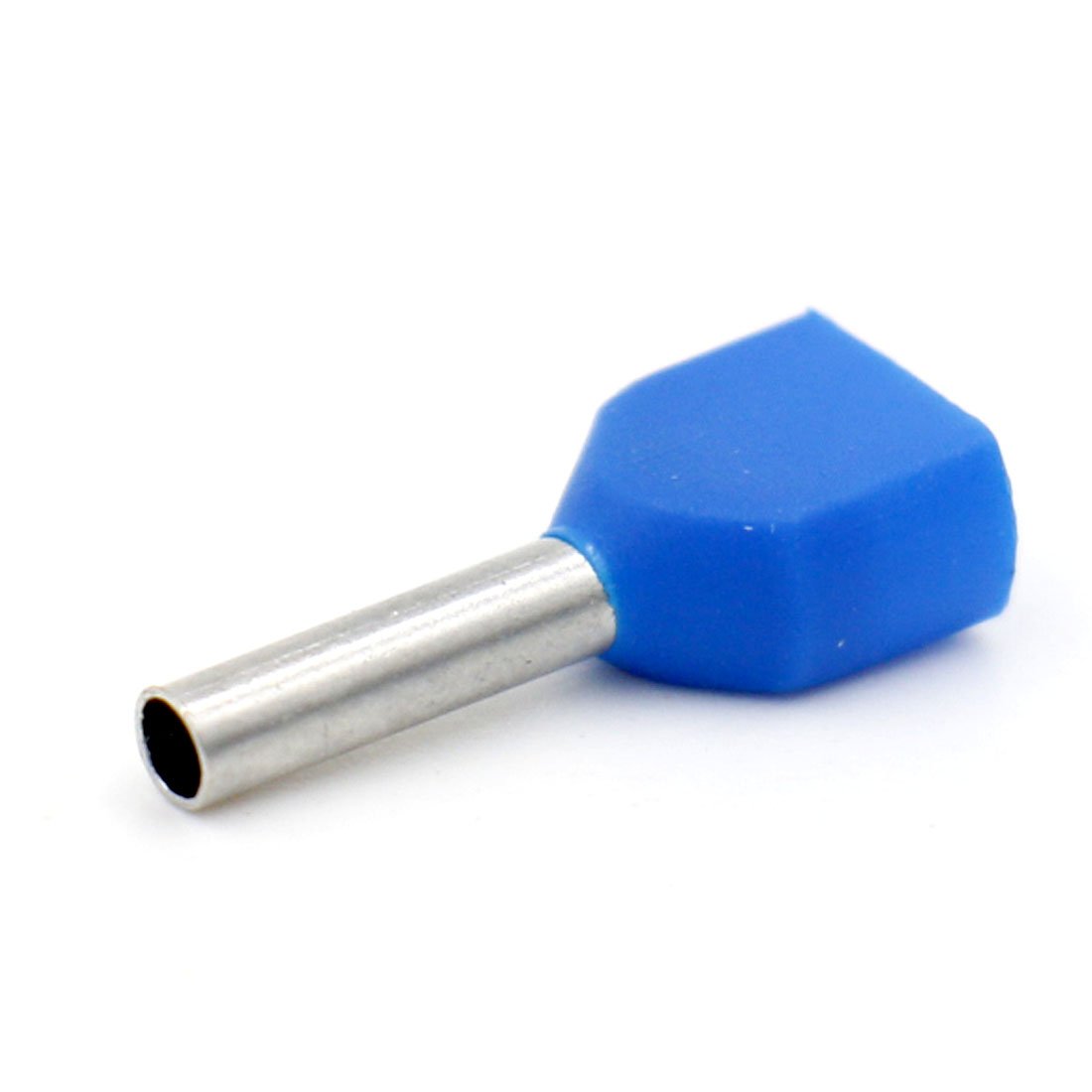 Heschen Twin Crimp TE7508 AWG 20 * 2/0.75 mm²*2, Twin Cord Ends Ferrules, Blue, Pack of 1000