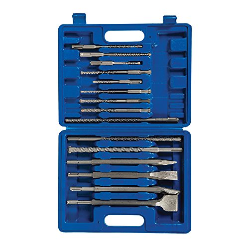 [- Silverline 196570 SDS Plus Masonry Drill and Steel - Set of 15  -]