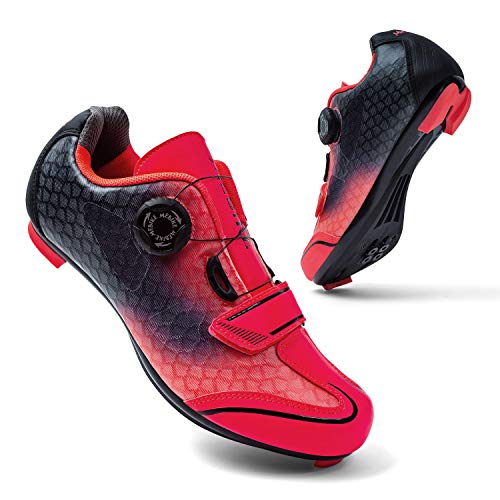 MEBIKE Womens Road Cycling Shoes Lady Look Delta Bike Shoes Womens